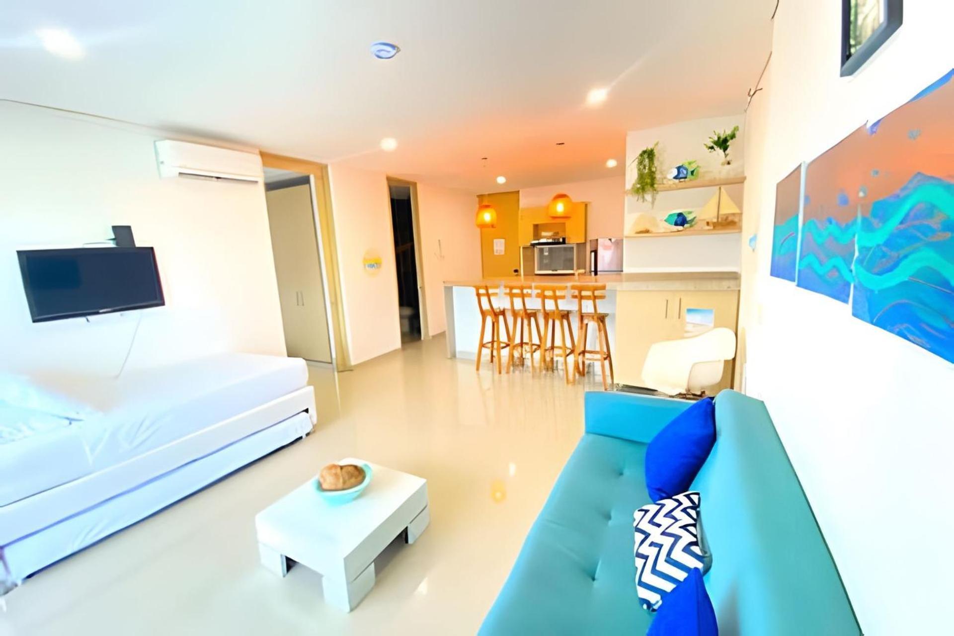 Apartamentos Reserva Del Mar - Frente Al Mar By Soho Санта-Марта Экстерьер фото