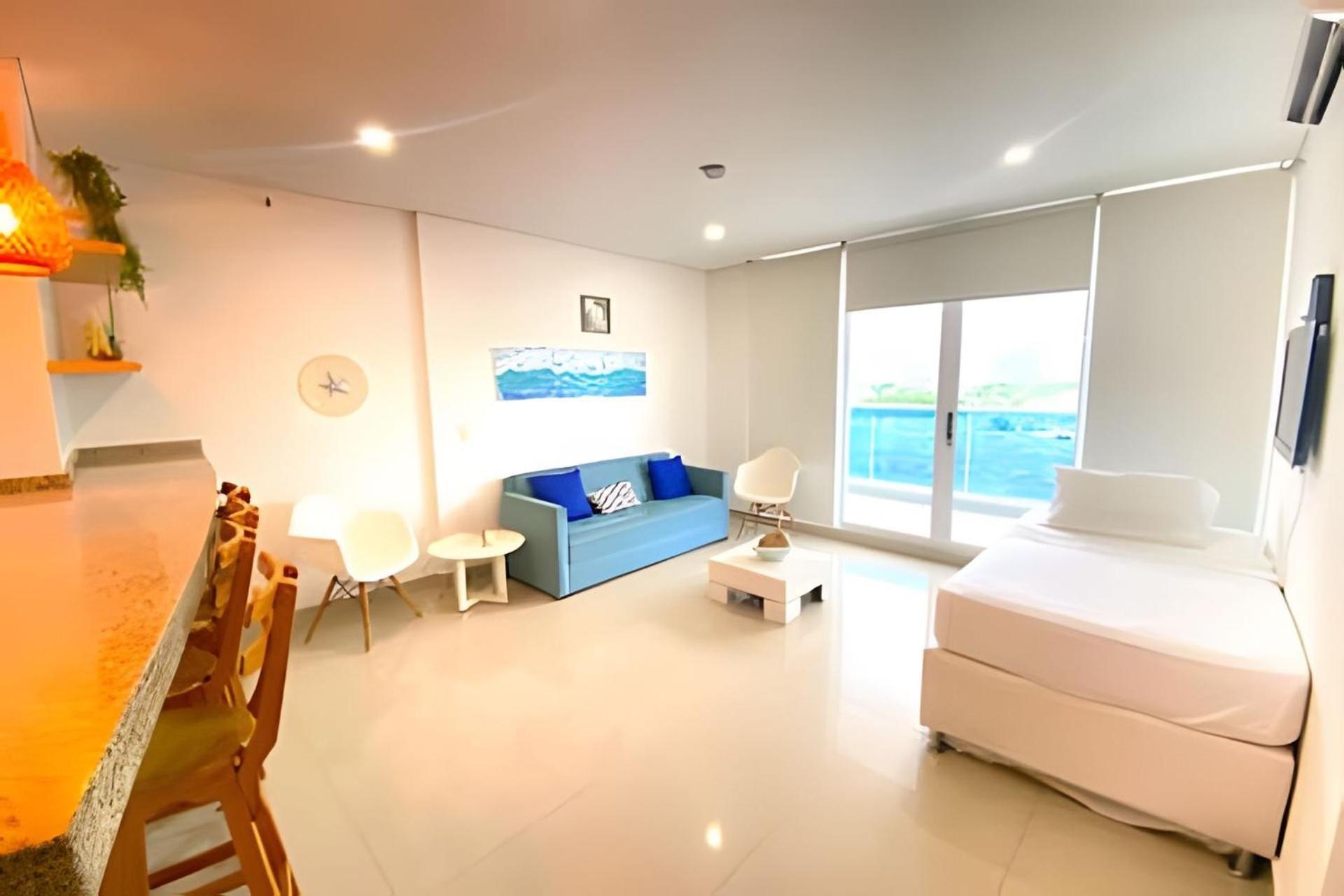 Apartamentos Reserva Del Mar - Frente Al Mar By Soho Санта-Марта Экстерьер фото