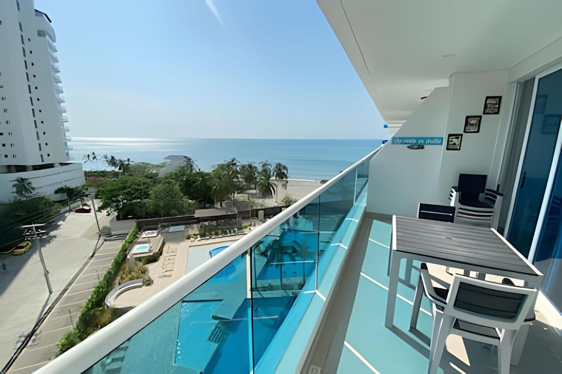Apartamentos Reserva Del Mar - Frente Al Mar By Soho Санта-Марта Экстерьер фото