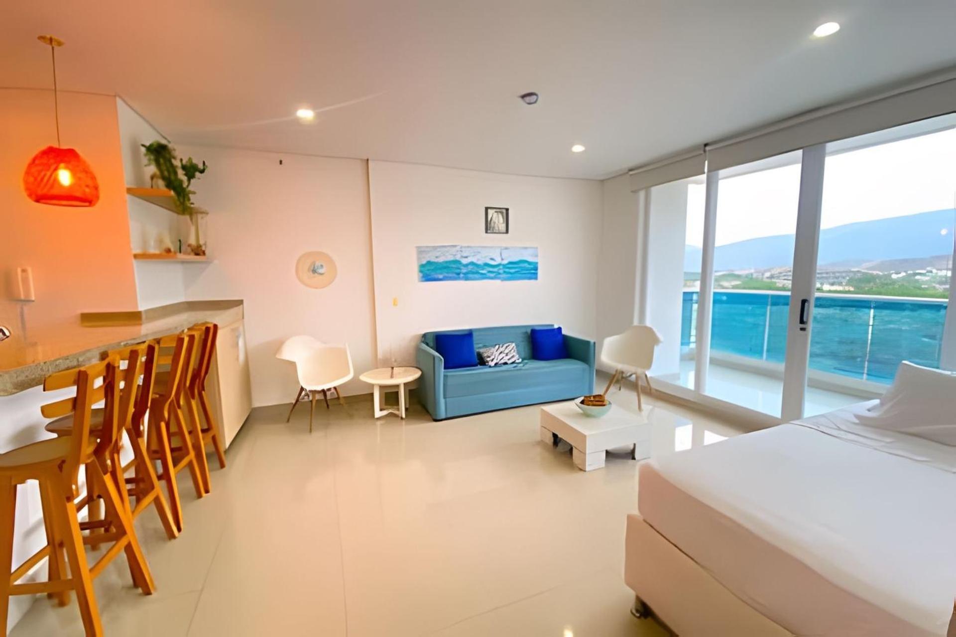 Apartamentos Reserva Del Mar - Frente Al Mar By Soho Санта-Марта Экстерьер фото