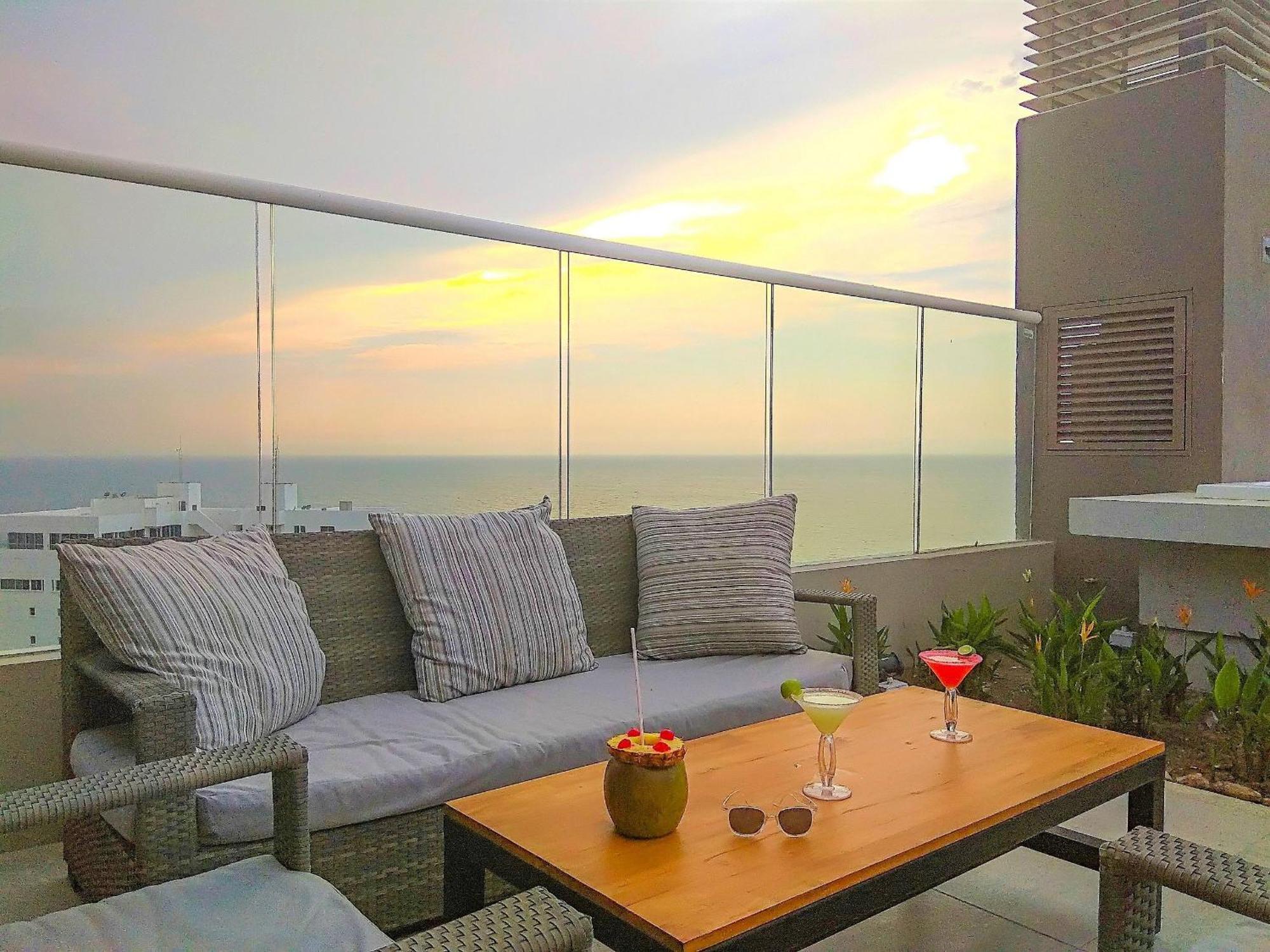 Apartamentos Reserva Del Mar - Frente Al Mar By Soho Санта-Марта Экстерьер фото